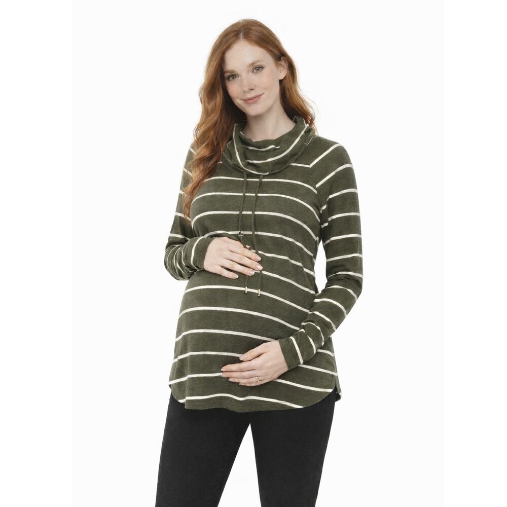 Market and Spruce Stitchfix Pullover Maternity with Hoodie Size Large